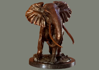 Tusker Sculpture